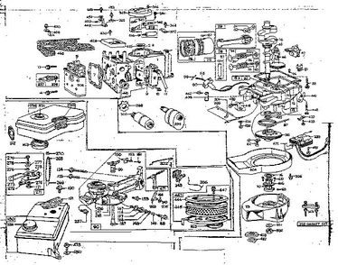 Replacement Parts Diagram and Parts List for 84502  Briggs and Stratton Engine